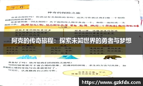 阿克的传奇旅程：探索未知世界的勇者与梦想
